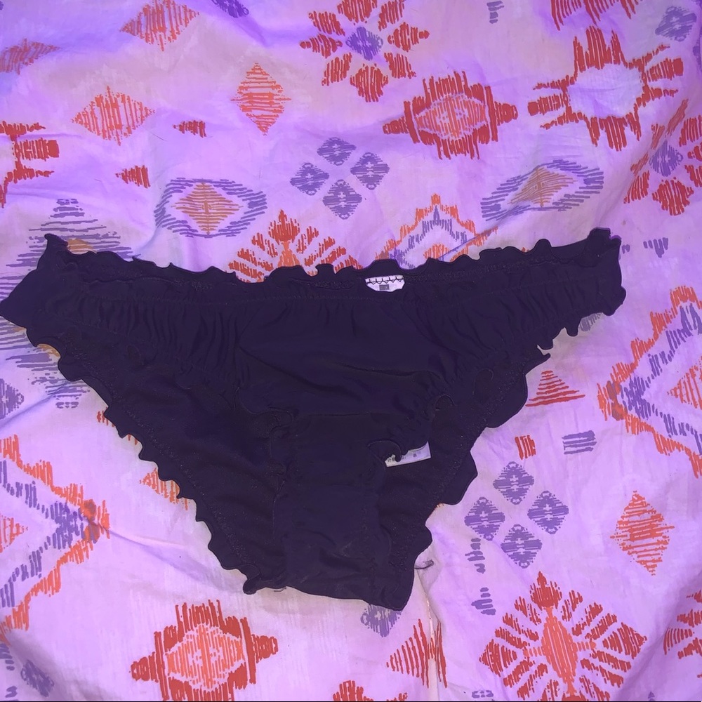 Ruffle Cheeky Bikini Bottom